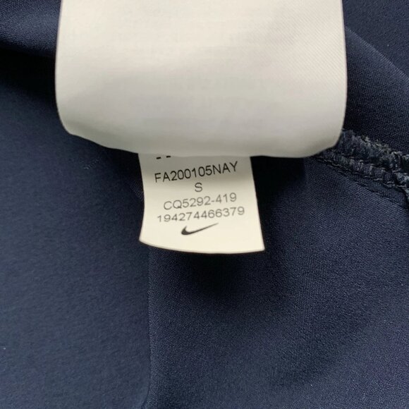 Nike West Virginia Mountaineers Coaches Performance Polo Size Small Blue Gold - Picture 8 of 8